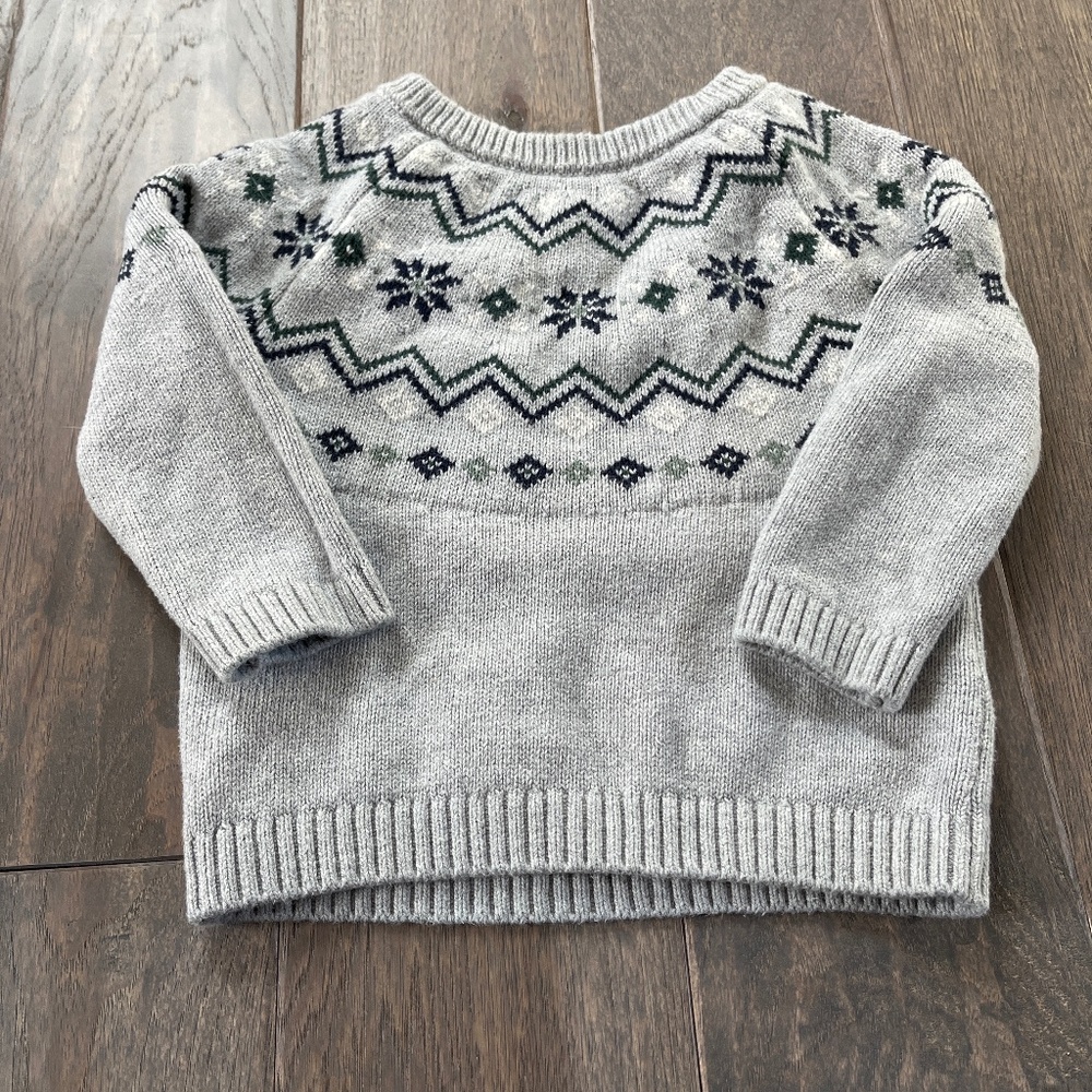 Toddler boy sweater and corduroy pants